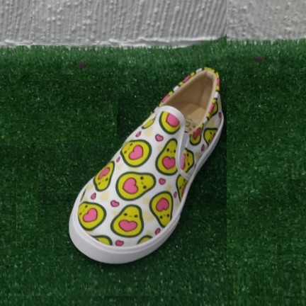 Avocado Printed Sneakers